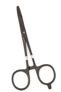Dr. Slick Scissors/Clamp - Black- Straight Tip